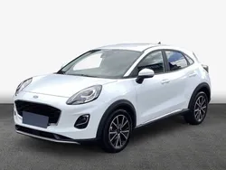 Weiss Gebraucht 2022 Ford Puma Titanium | 18.549 € (Fairer Preis)