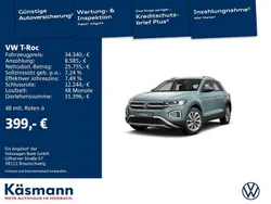 Blau Gebraucht 2025 VW T-Roc IQ Drive SUV | 34.340 € (Superpreis)