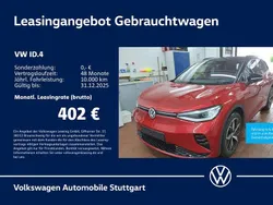 Kings red metallic/schwarz Gebraucht 2025 VW ID.4 GTX SUV | 42.930 € (Fairer Preis)