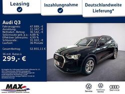 Mythosschwarz metallic Neu 2025 Audi Q3 Ambiente SUV | 46.989 € (Fairer Preis)