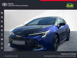 Juniper blue metalli (blau) Gebraucht 2023 Toyota Corolla Lounge Limousine | 32.670 € (Teuer)
