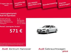 Gletscherweiß metallic Gebraucht 2022 Audi A5 Sportback Basis Limousine | 34.990 € (Fairer Preis)