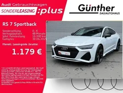 Gletscherweiß metallic Gebraucht 2024 Audi RS7 Sportback Ambiente Kleinwagen | 118.900 € (Fairer Preis)