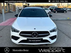Weiß Gebraucht 2021 Mercedes CLA250e Shooting Brake AMG line Kombi | 34.950 € (Teuer)