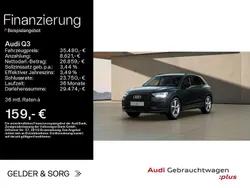 Mythosschwarz metallic Gebraucht 2024 Audi Q3 Advanced SUV | 35.480 € (Guter Preis)
