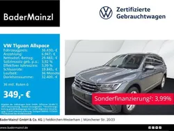 Platinum grey metallic Gebraucht 2024 VW Tiguan Allspace Life SUV | 36.430 € (Fairer Preis)