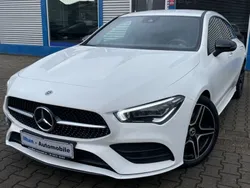 Weiß Gebraucht 2021 Mercedes CLA220 Shooting Brake AMG Kombi | 29.850 € (Fairer Preis)