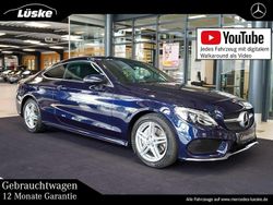 Cavansitblau Gebraucht 2017 Mercedes C180 AMG line Coupé | 25.900 € (Teuer)