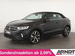 Schwarz Gebraucht 2024 VW T-Roc Cabriolet R-line Cabrio | 36.884 € (Fairer Preis)