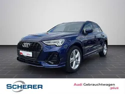 Blau (metallic) Gebraucht 2022 Audi Q3 Ambiente SUV | 33.620 € (Fairer Preis)