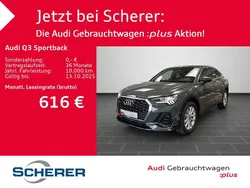 Nanograu metallic (metallic) Gebraucht 2024 Audi Q3 Sportback Basis SUV | 49.990 € (Teuer)