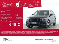 Mythosschwarz metallic Gebraucht 2023 Audi Q7 S-Line SUV | 68.910 € (Etwas zu teuer)