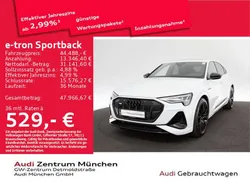 Gletscherweiß metallic Gebraucht 2023 Audi e-tron S-Line SUV | 44.488 € (Fairer Preis)