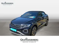 Schwarz Gebraucht 2024 VW T-Roc Cabriolet Style Cabrio | 26.760 € (Superpreis)