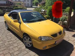 Gelb Gebraucht 1999 Renault Mégane Cabriolet Cabrio | 1.500 € (Fairer Preis)
