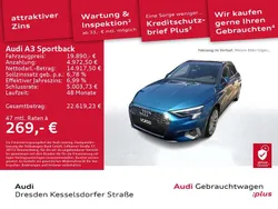 3f atollblau metallic Gebraucht 2021 Audi A3 e-tron Advanced Plus Kleinwagen | 19.890 € (Guter Preis)