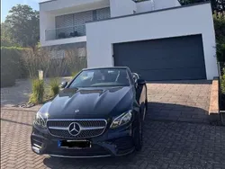 Schwarz Gebraucht 2018 Mercedes E220 AMG line Cabrio | 29.900 € (Fairer Preis)