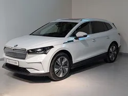 Weiß Gebraucht 2023 Skoda Enyaq iV ecoSuite SUV | 39.999 € (Etwas zu teuer)
