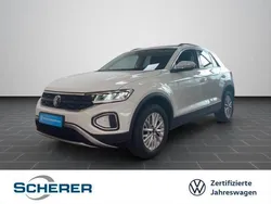 Pure white Gebraucht 2024 VW T-Roc Life SUV | 22.390 € (Guter Preis)