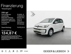 Weiß Gebraucht 2020 VW up! move up! Kleinwagen | 10.699 € (Guter Preis)