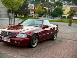 Rot Gebraucht 1990 Mercedes SL500 Cabrio | 25.000 €