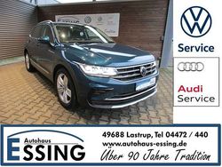 Blau Gebraucht 2022 VW Tiguan Elegance SUV | 27.390 € (Guter Preis)