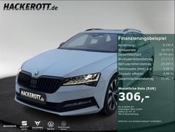 Weiss Gebraucht 2021 Skoda Superb SportLine Kombi | 26.480 € (Guter Preis)