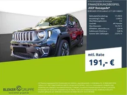 Schwarz Gebraucht 2020 Jeep Renegade Limited SUV | 19.480 € (Fairer Preis)