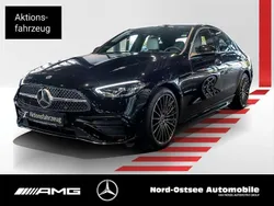 Metalliclack obsidianschwarz Gebraucht 2025 Mercedes C180 AMG Limousine | 44.998 € (Teuer)