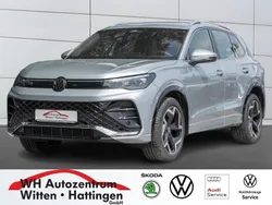 Oyster silver metallic Gebraucht 2024 VW Tiguan R-line SUV | 43.979 € (Teuer)