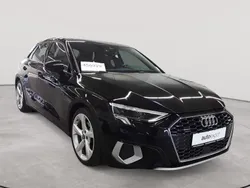 Mythosschwarz metallic Gebraucht 2021 Audi A3 Sportback Advanced Kombi | 25.290 € (Fairer Preis)