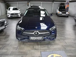 Blau Gebraucht 2022 Mercedes C220 AMG Limousine | 33.900 € (Fairer Preis)