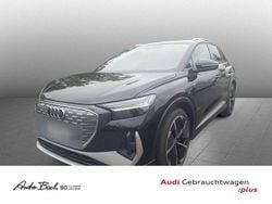 Schwarz (mythosschwarz metallic) Gebraucht 2021 Audi Q4 e-tron S-Line SUV | 33.970 € (Guter Preis)