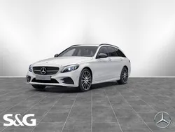 Unilack polarweiß Gebraucht 2019 Mercedes C400 Night Kombi | 29.777 € (Fairer Preis)