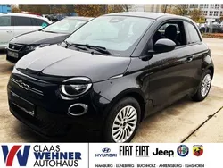 Onyx schwarz) (schwarz Gebraucht 2021 Fiat 500e Action Kleinwagen | 11.770 € (Fairer Preis)