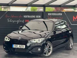 Black sapphire metallic Gebraucht 2019 BMW 118 M Sport Kleinwagen | 24.900 € (Teuer)