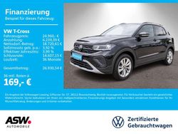 Deep black perleffekt Gebraucht 2025 VW T-Cross Goal SUV | 24.960 € (Guter Preis)