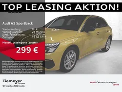 Pythongelb metallic Gebraucht 2024 Audi A3 Sportback e-tron Advanced Plus Limousine | 39.980 €