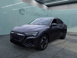 Grau Gebraucht 2023 Audi Q8 e-tron S-Line SUV | 76.080 € (Teuer)