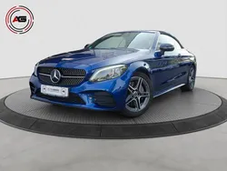 Brilliantblau Gebraucht 2018 Mercedes C300 AMG Cabrio | 35.900 € (Etwas zu teuer)