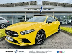 Sonnengelb Gebraucht 2021 Mercedes A180 AMG Limousine | 24.999 € (Guter Preis)