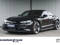 Mythosschwarz metallic Gebraucht 2022 Audi e-tron GT quattro Ambiente Limousine | 59.890 € (Guter Preis)