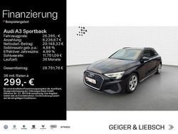 Mythosschwarz metallic Gebraucht 2021 Audi A3 S-Line Limousine | 26.385 € (Etwas zu teuer)