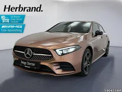 Roségold Gebraucht 2021 Mercedes A250 AMG Limousine | 24.990 € (Superpreis)