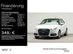 Gletscherweiss metallic Gebraucht 2018 Audi A1 Sportback Sport Kleinwagen | 14.888 € (Fairer Preis)