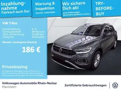 Indiumgrau metallic Gebraucht 2024 VW T-Roc Life SUV | 21.991 € (Guter Preis)