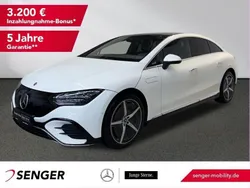 Weiß Gebraucht 2022 Mercedes EQE350 AMG Limousine | 43.950 € (Fairer Preis)