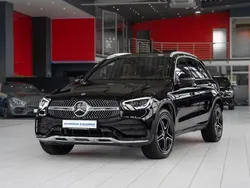 Obsidianschwarz Gebraucht 2021 Mercedes GLC400d AMG line SUV | 46.980 € (Superpreis)