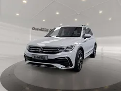 Pure white Gebraucht 2024 VW Tiguan R-line SUV | 45.880 € (Etwas zu teuer)