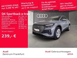 Kieselgrau Gebraucht 2022 Audi Q4 e-tron SUV | 25.750 € (Superpreis)